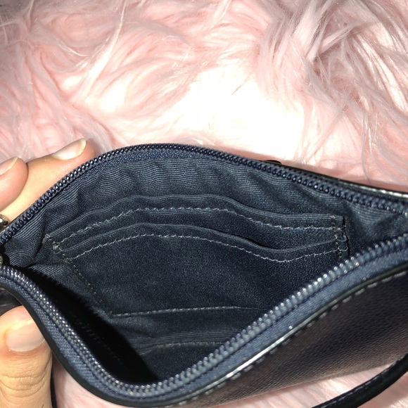 Coach navy wristlet! - Picture 4 of 5